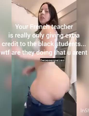 asian big ass bubble butt caption fantasy jeans teacher thick tiktok clip