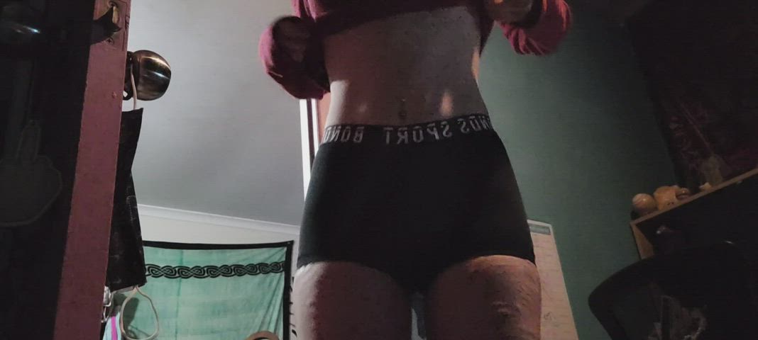 My new sporty panties instantly made me remember this sub 💗 hope u like xx