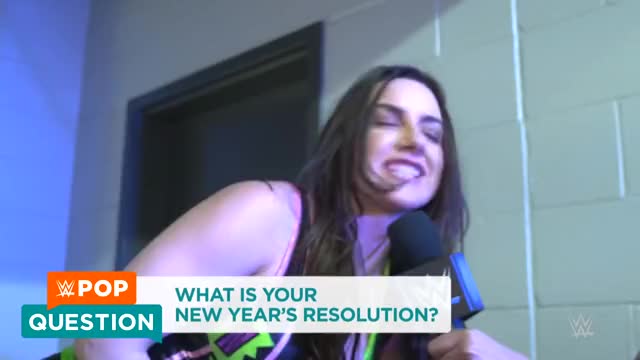 Superstars reveal 2020 New Year’s Resolutions WWE Pop Question (1080p 30fps H264-128kbit