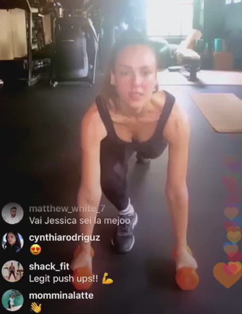 jessica alba yoga yoga pants clip