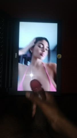 celebrity cumshot kylie jenner male masturbation tribute clip