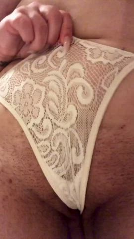 I’ve got something that will fit you as tight as these panties fit me, can I convince