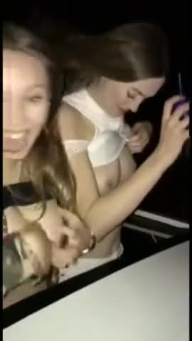 Friends Flash Tits and Suck it