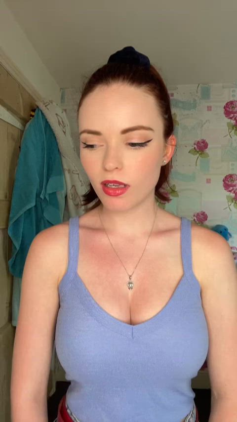 british busty redhead tiktok wholesome clip