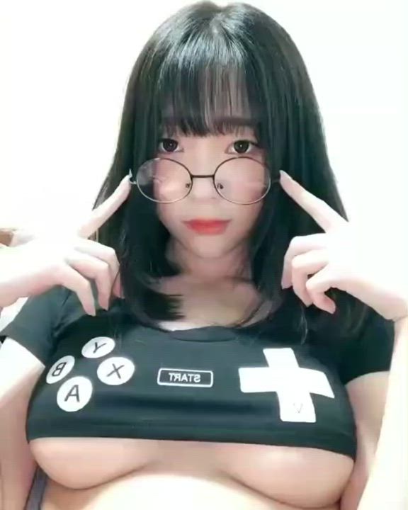 Asian Cute Glasses clip