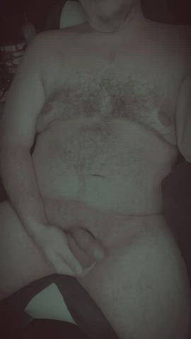 bear big dick chubby daddy gay tits clip