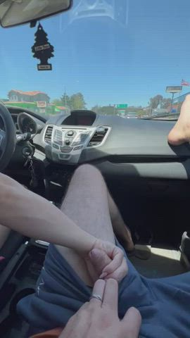 Blowjob Car Car Sex Cock Handjob Homemade OnlyFans Public Real Couple clip
