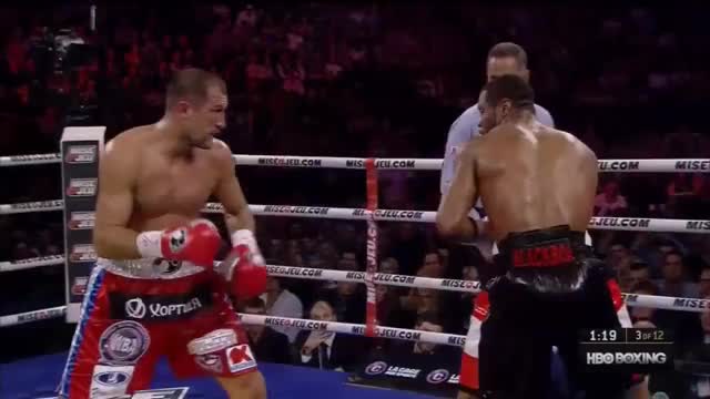 Pascal gets hammered twice by The Krusher in the 3rd round.