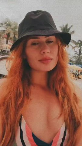 Beach Brazilian Redhead clip