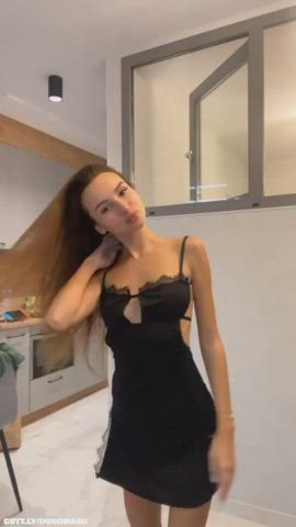 Ass Big Ass Cute NSFW Pretty Small Tits TikTok Tits Titty Drop clip