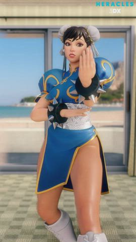 Chun-Li Knows about martial arts (Heracles3DX) [Street Fighter]