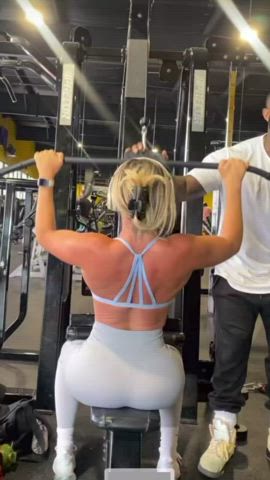 Avery Booty Workout clip