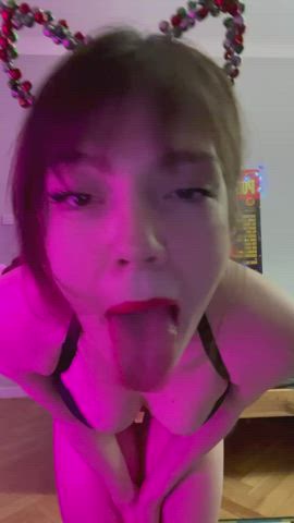 Need warn cum for my tongue