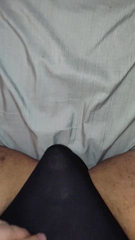 amateur cock ring foreskin homemade panties precum shaved small cock solo uncut clip