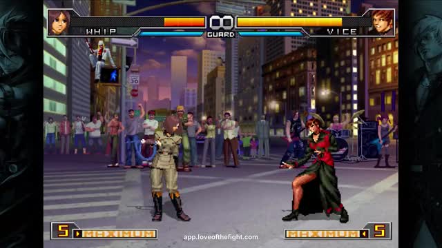 King of Fighters 2002 Unlimited Match - Whip - Forbidden Engage "CODE: MC"