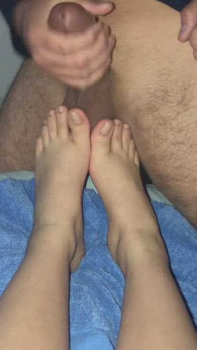 Cum Feet Toes clip