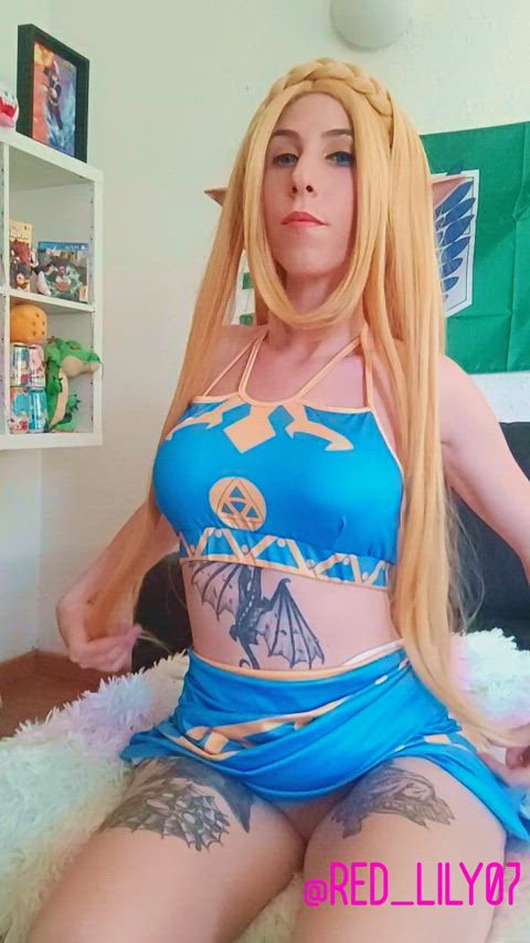 Zelda from Legend of Zelda by Red Lily