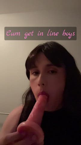 deepthroat sissy trans clip