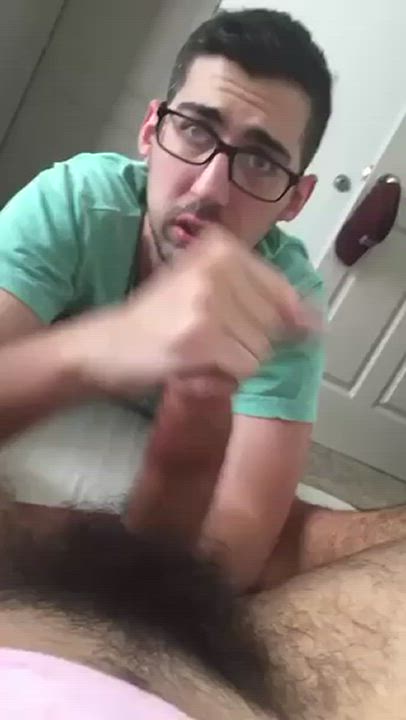 Any of you bros a fan of glasses on during your blowjob?