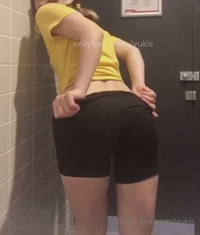 Ass Fitness Fitting Room clip