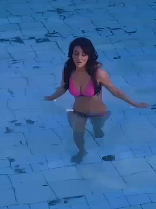 Bikini Bollywood Celebrity Cleavage clip