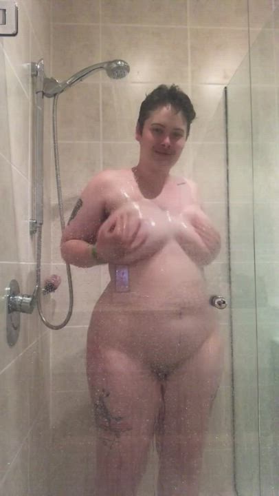 Amateur Naked Nude Shower Wet clip