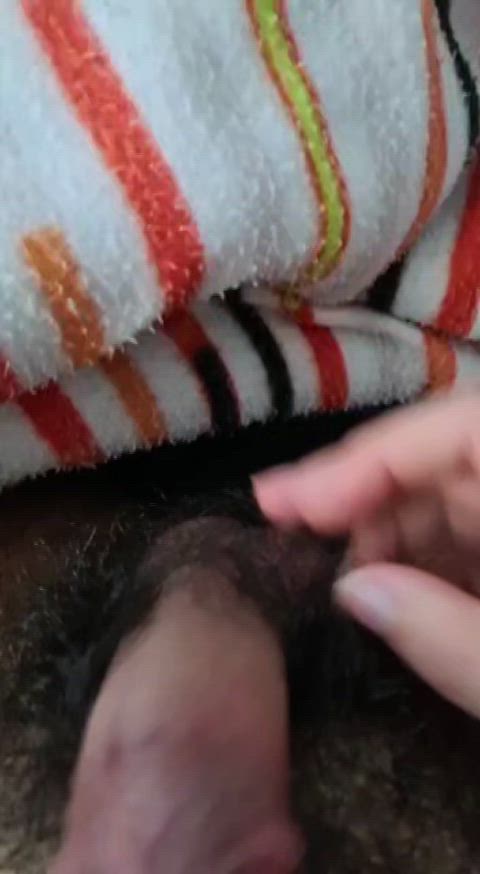 amateur hairy cock horny male masturbation masturbating nsfw portuguese clip