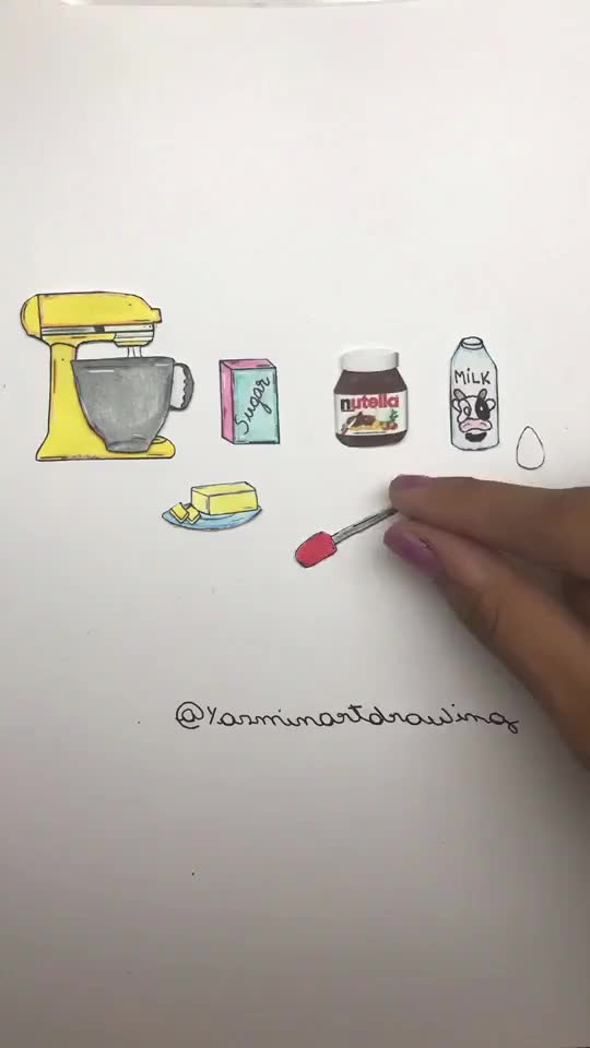 Cupcake Stop Motion ? #stopmotion #stopmotionbr #drawing #foryoupage