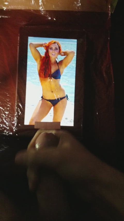 WWE Becky Lynch cumtribute #1 