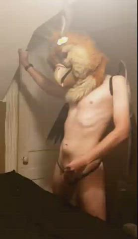Cock Cosplay Humping Masturbating Underwear clip