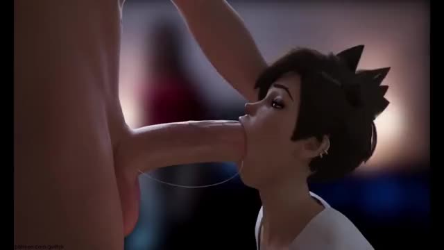 Tracer and her girlfriend wants to experiment ( extended )