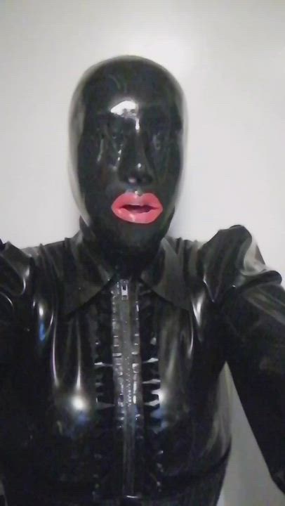 Latex Gloves Mask Rubber Sissy clip
