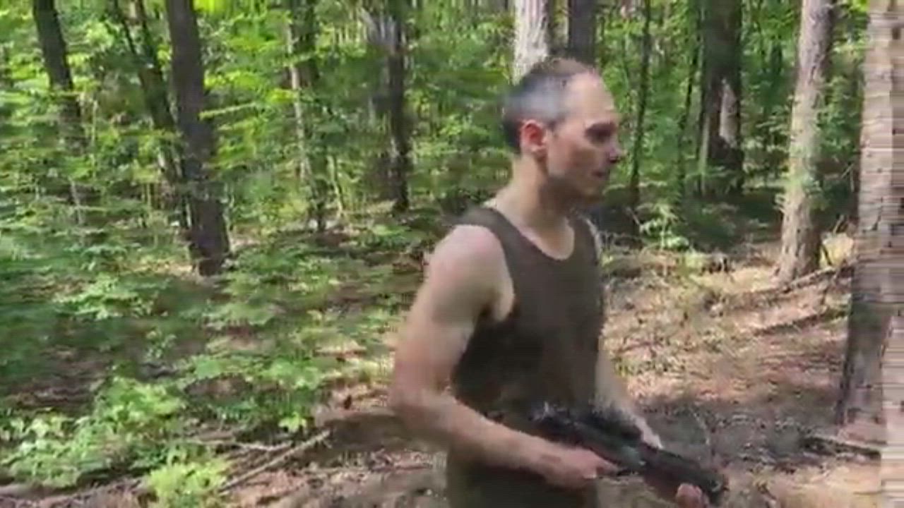 Blowjob Face Fuck Military clip