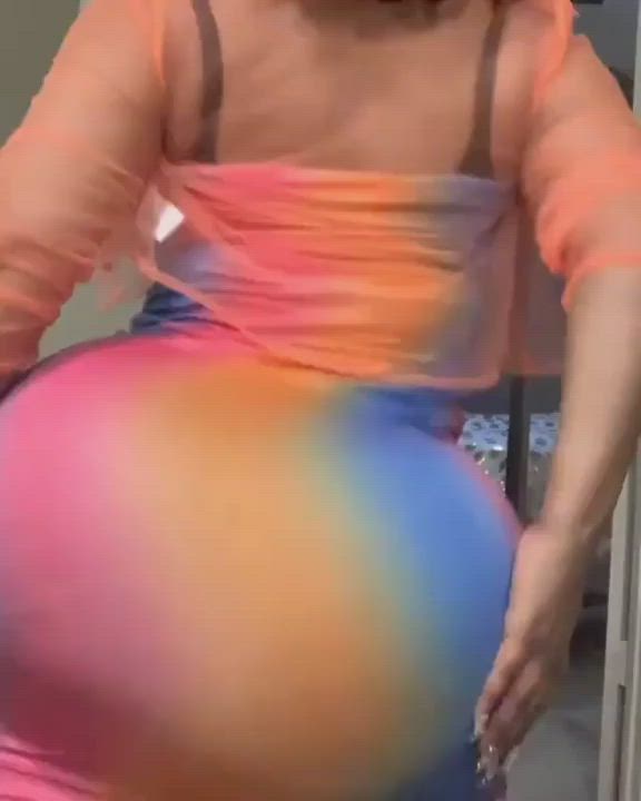 African Ass Booty Dress clip