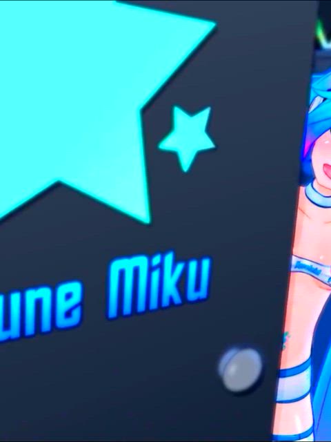 Hatsune miku dressing room Porn GIF by hmv4fun