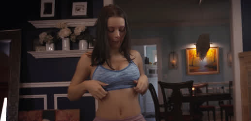 Flashing Lana Rhoades Tits Titty Drop clip