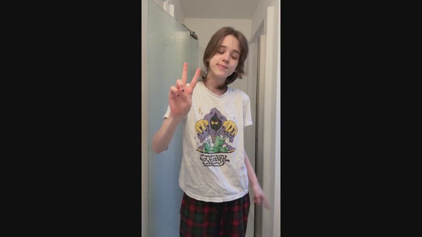 petite small tits teen tomboy clip