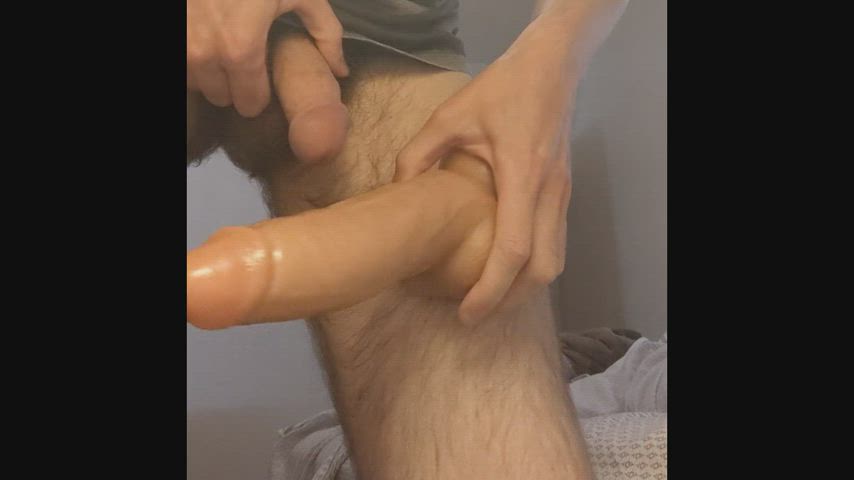 asshole dildo gape gay hairy clip