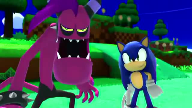 Sonic Lost World - Sonic Meets Zazz *English*