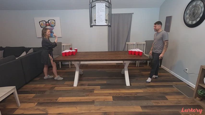 The BEST way to play beer pong!
