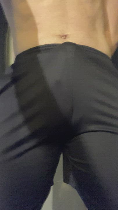 Your view while you’re on your knees, eagerly waiting for my cock.