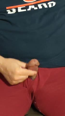 Jerking my little dick