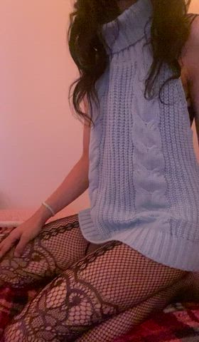 Thanks to the stranger who got me this cute virgin killer sweater :3