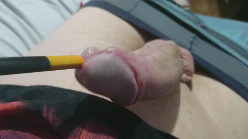 Big Dick Erection Masturbating Shaved Uncut clip