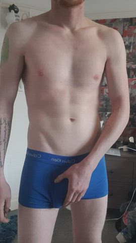 [30] DM me if you're into fit gingers with a HUGE thick uncut cock