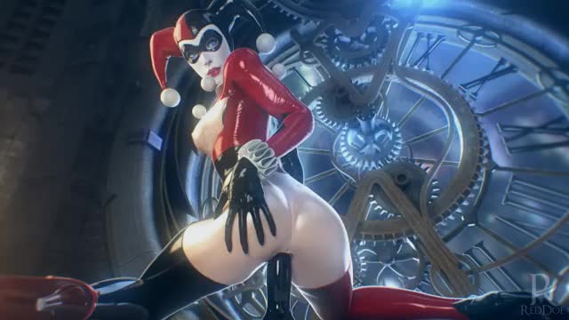 3D, Animated, Autodesk_Maya, Batman_(Series), DC_Comics, Harley_Quinn, RedDoe