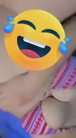 Asian Girls big tits nude GIF by teenfucked