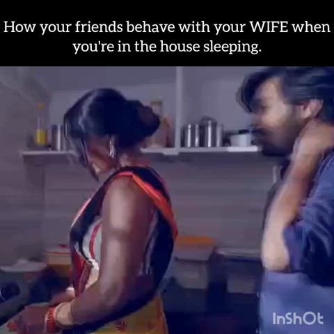 As a cucky, you should often leave your wife alone in the house so other men can