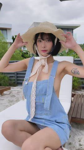 asian cosplay cute korean model thai clip