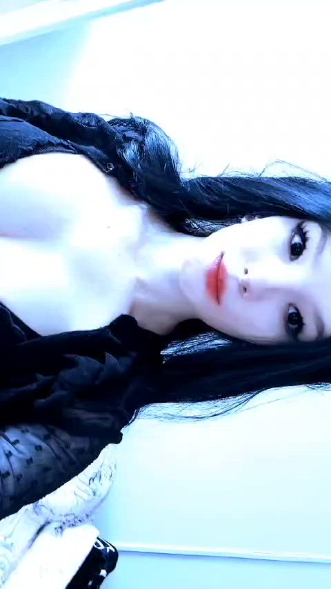 boobs clothed clothing cute egirl fansly sheer clothes tiktok r/tiktits clip